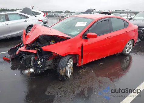 2016 Dodge Dart Sxt from USA, damaged, VIN 1C3CDFBB9GD616077